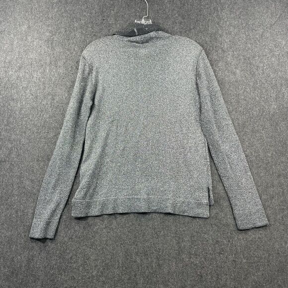 Peruvian Connection Women’s Small Silver Sparkling Metallic Turtleneck - Picture 4 of 8